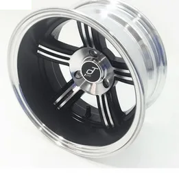 LLanta de aluminio negro 5 radios para segway x2